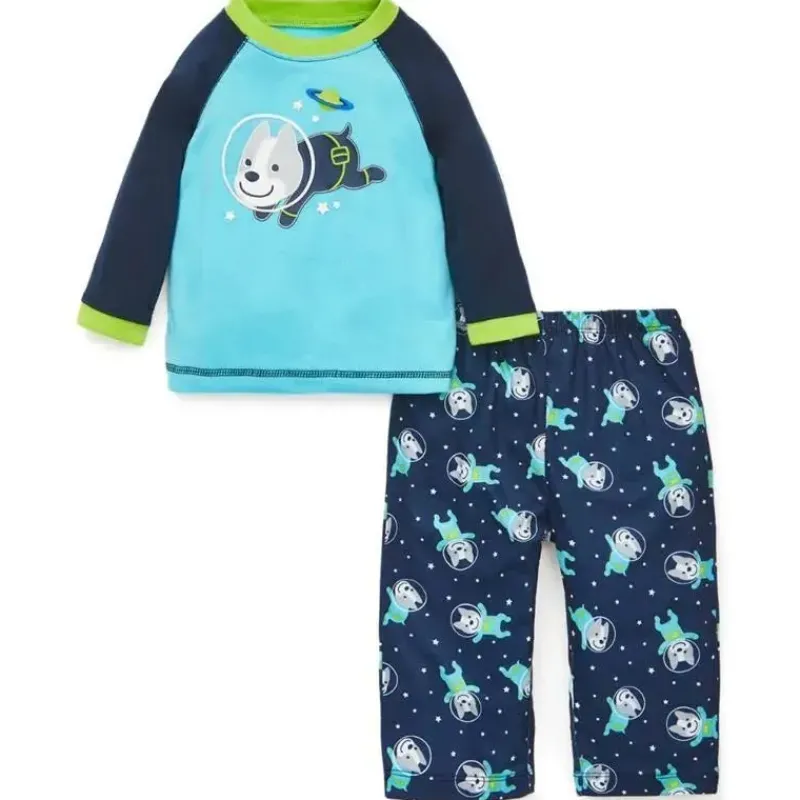 conjunto_de_pijama_de__pe_SKUurrh5zCa_0.webp Little Me Conjunto de pijama de 2 peças Space Dog marinho Clearance