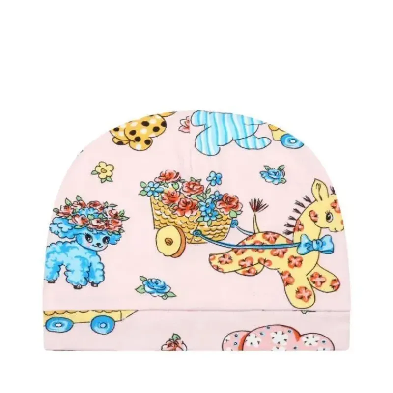 conjunto_de_presente_de_c_SKUUtRakwz2_1.webp Moschino Conjunto de presente de chapéu e sapato Baby - Girl com estampa completa, rosa Fashion