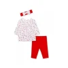 Little Me Conjunto de Túnica Hearts - Vermelho Discount