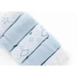 Piccolo Bambino Conjunto de toalha de banho 5 pk Terry para bebê, azul Outlet