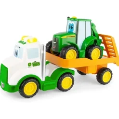 Tomy Conjunto de transporte John Deere Farmin Friends New