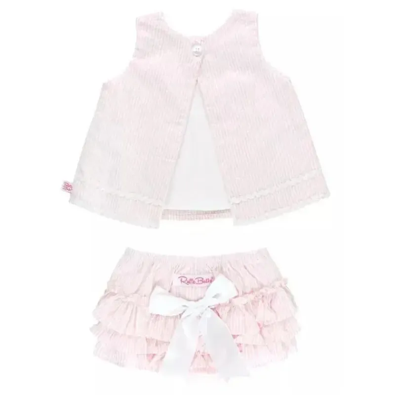 conjunto_rufflebutts__men_SKUHXgAQ9TR_1.webp RuffleButts Conjunto - Meninas Rosa Seersucker Ric Rac Swing & Bloomer Online