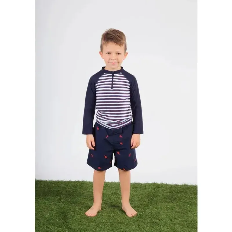 conjunto_shade_critters_b_SKUoqah2ZZk_5.webp Shade Critters Conjunto Butter Me Up Lobster Rashguard Sale