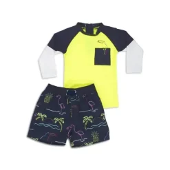 Shade Critters Conjunto Neon Sign Rashguard Best