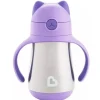 Munchkin Copo de Aço Inoxidável 8 Oz Cool Cat, Roxo Discount