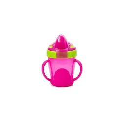 Vital Baby Copo de treinador de duas alças - 7 onças, rosa Best