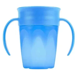 Dr. Brown's Copo de treinamento sem bico Dr. Brown's Cheers 360, azul Clearance