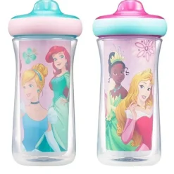 The First Years Copos com canudinho à prova de vazamento Tommy Princess Online