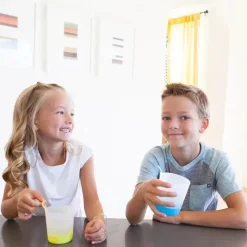 Puj Copos para crianças penduradas Phillup, azul, pacote com 2 Hot