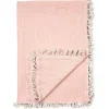 Crane - Cobertor de musselina de 6 camadas, rosa do deserto Fashion
