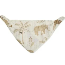 Crane - Conjunto de babadores de musselina macio para bebês 3 unidades, animais de safári Discount