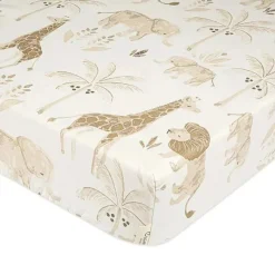 Crane - Lençol de berço de algodão macio para bebês, Animal New