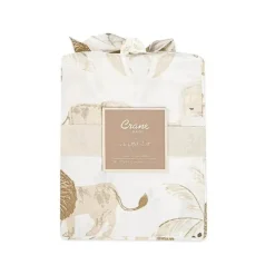 Crane - Lençol de berço de algodão macio para bebês, Animal New