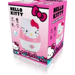 Crane - Umidificadores ultrassônicos adoráveis, umidificador de ar de névoa fria de 1 galão, Hello Kitty Sale