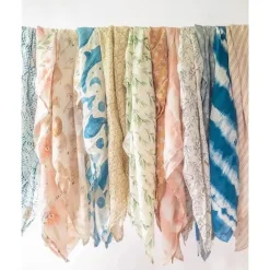 Crane Baby Parker Collection Musselina Swaddle Wraps Folha Estampada Clearance