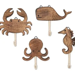 Crane Bedding - Cove 4-Pc. Sea Life Motifs Wall Décor Discount