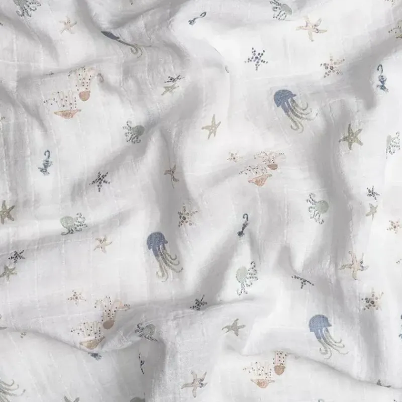 crane_bedding__cove_pc_sw_SKU5JCmGKK7_9.webp Crane Bedding - Cove 3-Pc. Swaddle Set, Sea Life New