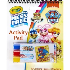 Crayola - bloco de atividades Color Wonder, Patrulha Canina Best