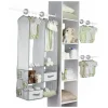 Delta Crianças - Conjunto de armazenamento de berçário com 24 unidades, Dove Grey Hot