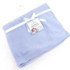 MacroBaby Crianças felizes recebendo cobertor, azul Best