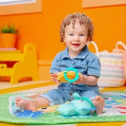 Bright Starts Crianças II - Gym selvagem da atividade dos Wiggles dos começos brilhantes com barra de brinquedo dobrável Hot
