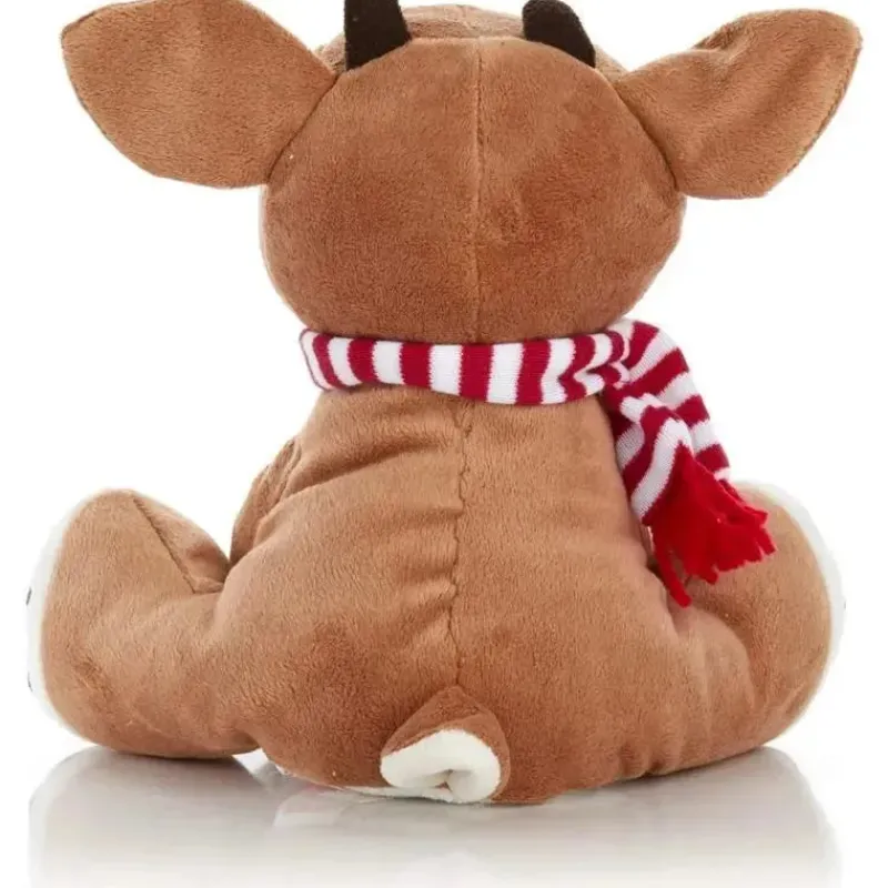 crianas_preferidas__papai_SKU90dbwnjl_2.webp Kids Preferred Crianças preferidas - Papai Noel Rudolph, o bicho de pelúcia musical da rena do nariz vermelho, 20 cm Discount
