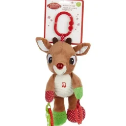 Kids Preferred Crianças preferidas - Rudolph, a rena do nariz vermelho, brinquedo de atividade de desenvolvimento do mordedor em movimento, 12 polegadas Best