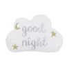 Crown Crafts - Little Love By Nojo Goodnight Cloud Almofada Decorativa New