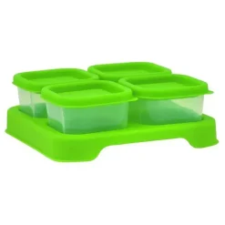 Iplay Cubos Inquebráveis ​​de Comida para Bebê Fresca - Verde (2 Oz) Clearance