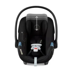 Cybex - Cadeira auto infantil Aton G Sensorsafe - Moon Black Hot