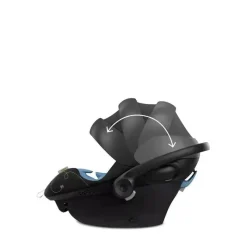 Cybex - Cadeira auto infantil Aton G Sensorsafe - Moon Black Hot