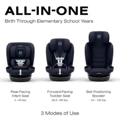 Cybex - Callisto G 360° Rotating All-in-One Convertible Car Seat, Ocean Blue Hot