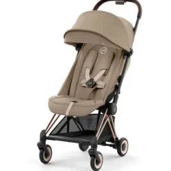 Cybex - Carrinho Compacto Coya, Ouro Rosa/Bege Aconchegante New