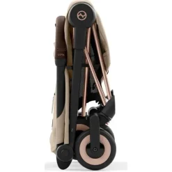 Cybex - Carrinho Compacto Coya, Ouro Rosa/Bege Aconchegante New