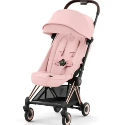 Cybex - Carrinho Compacto Coya, Ouro Rosa/Rosa Pêssego Fashion