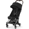 Cybex - Carrinho Compacto Coya, Cromo/Marrom Escuro/Preto Sépia Best