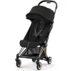 Cybex - Carrinho Compacto Coya, Ouro Rosa/Preto Sépia Discount