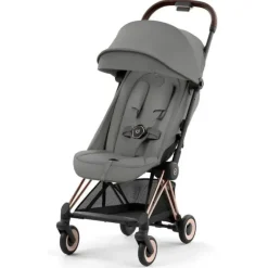 Cybex - Carrinho Compacto Coya, Ouro Rosa/Cinza Mirage Hot