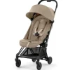 Cybex - Carrinho Coya Compacto, Preto Mate/Bege Aconchegante Discount