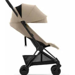Cybex - Carrinho Coya Compacto, Preto Mate/Bege Aconchegante Discount