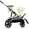 Cybex - Carrinho de passeio simples a duplo Gazelle S 2, estrutura taupe/bege concha Sale