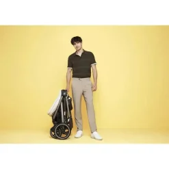 Cybex - Carrinho de passeio simples a duplo Gazelle S 2, estrutura taupe/bege concha Sale
