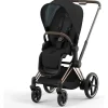 Cybex - Carrinho EPriam 2 Rosa Ouro/Marrom/Preto Profundo Sale