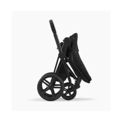 Cybex - Carrinho Priam 4 com estrutura preta fosca/assento preto profundo Discount