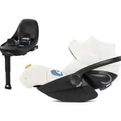 Cybex - Cloud G Lux SensorSafe Comfort Extend Extend Infant Car Seat, Seashell Beige Sale