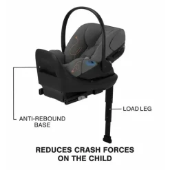 Cybex - Cloud G Lux SensorSafe Comfort Extend Cadeira Auto Infantil Lava Cinza Clearance