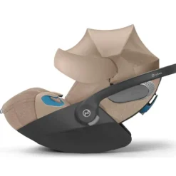 Cybex - Cloud T Sensorsafe Infant Car Seat, Cozy Beige Clearance