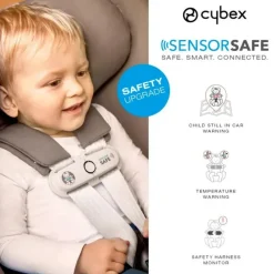 Cybex - Cloud T Sensorsafe Infant Car Seat, Cozy Beige Clearance