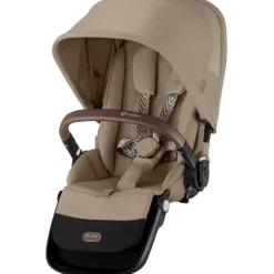 Cybex - Egazelle S Second Seat, bege amêndoa com estrutura taupe Sale