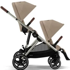 Cybex - Egazelle S Second Seat, bege amêndoa com estrutura taupe Sale